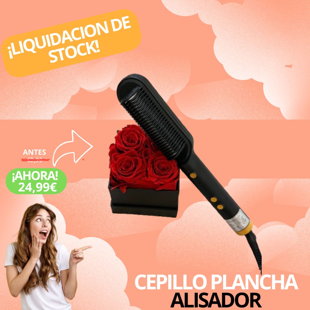 Cepillo plancha alisador