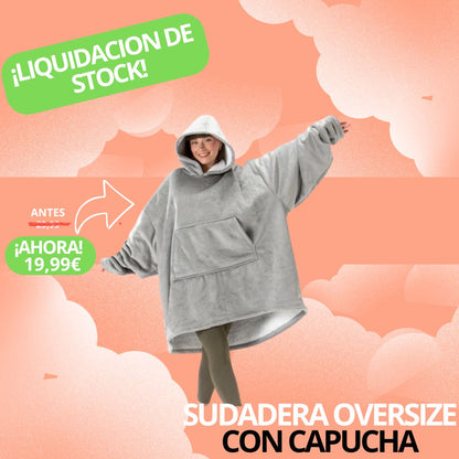 Sudadera Oversize Con Capucha