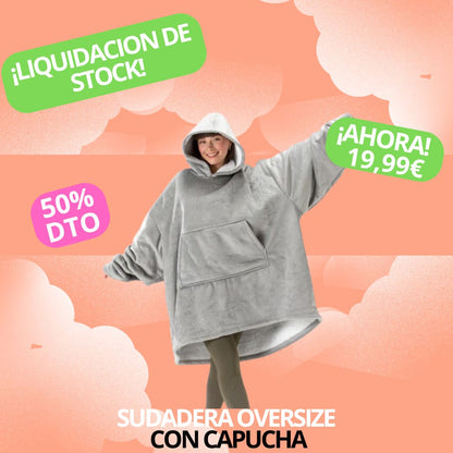 Sudadera Oversize Con Capucha